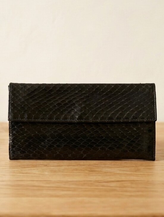 Maison Birks Other - Vintage Birks Embossed Leather Wallet